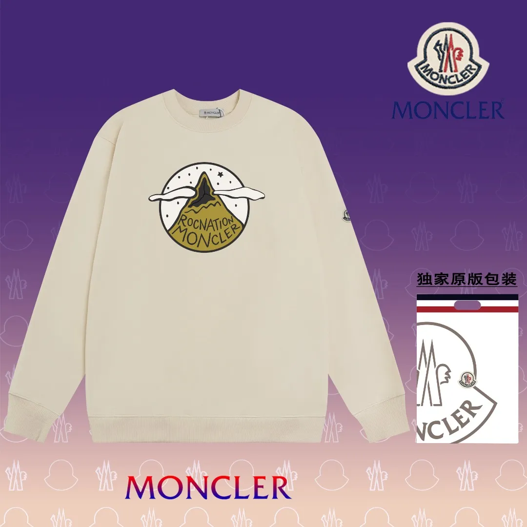 【 Quality】【 MONCLER】【In Stock 】 2024 New Arrival Premium 3D LOGO ， ， Premium ⚠️ ： 460 ， 21S 10S 26/2 1*1 ！ ， ， ， ， ， ！ Same Style ✔️ Same Style： ❗ ✔️【 Same Style， In Stock！】 ➡️Size：S M L XL XXL ➡️ ：Black White ⚠️Size Size